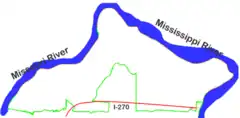 Map of Hazelwood School District