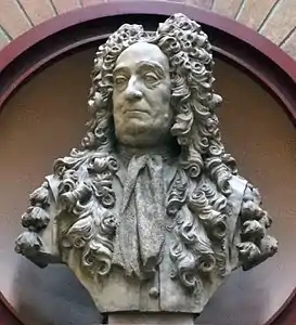 Bust of Hans Sloane by John Michael Rysbrack, (1753) British Museum