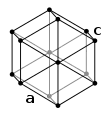 Double hexagonal close packed crystal structure for cerium