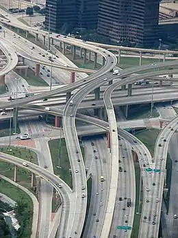 High Five Interchange in Dallas