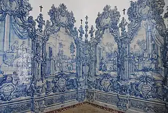 Azulejos (ca. 1760) of Igreja da Misericórdia, Tavira, Portugal