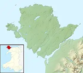 Afon Cadnant is located in Anglesey