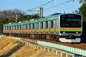 E231-3000 series in March 2018