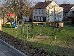 Playground in the centre of Jabloňov