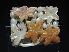 Chinese jade hair ornament, 1115–1234