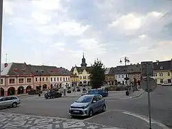 Masarykovo Square, historic centre