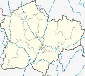 Šliužiai is located in Kėdainiai District Municipality