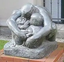 Mother with Children by Käthe Kollwitz, 1927–37