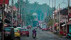 A view of one of the streets in Kalpathy