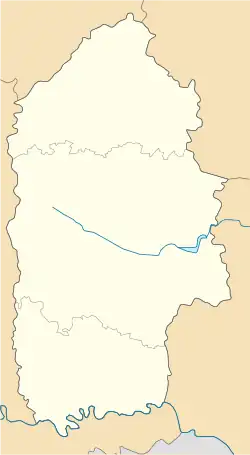 Zbruchivka is located in Khmelnytskyi Oblast