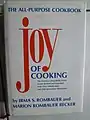 Bestseller Joy of Cooking cookbook, 1975 edition, first published in 1931