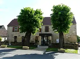 The town hall in La Chapelle-Aubareil