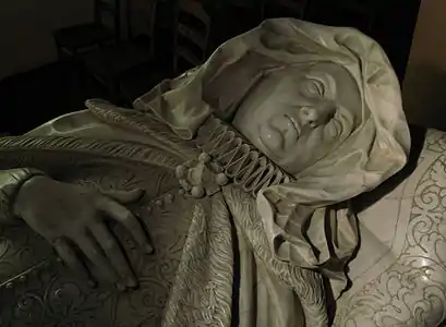 Tomb of Lady Elizabeth Carey by Nicholas Stone (1617-1618), Stowe Nine Churches, Northamptonshire