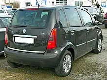  Rear-three-quarter view