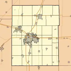 C16 is located in Champaign County, Illinois