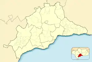 Cuevas Bajas is located in Province of Málaga