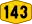 Federal Route 143 shield}}