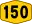 Federal Route 150 shield}}