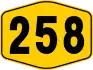 Federal Route 258 shield}}