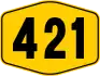 Federal Route 421 shield}}