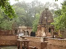 Sangameshvara temple with nagara superstructure at Mahakuta