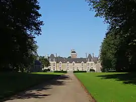 The chateau in Maisons