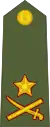 Major general(Hindi: मेजर - जनरल, romanized: mejar - janaral)(Indian Army)