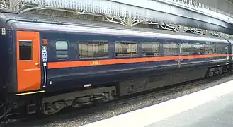 British Rail Mark 3 coach, an all-steel car from the 1970s