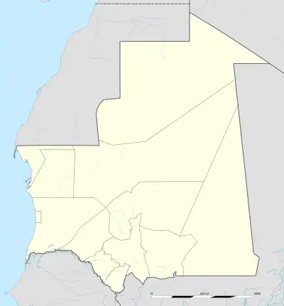 Tamchakett is located in Mauritania