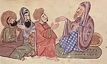 "Kitāb mukhtār al-ḥikam" by Al-Mubashshir ibn Fatik, Syrian manuscript circa 1250.