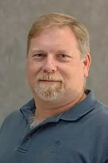 Light-haired man with goatee