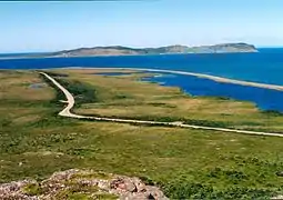 The north coast of Miquelon, next to Le Cap