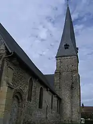 The church in Moyaux