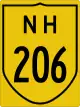 National Highway 206 shield}}