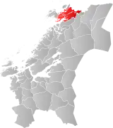 Nærøy within Trøndelag