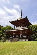 Pagoda of Negoro-ji in Iwade, WakayamaBuilt in 1547.