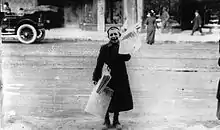 Image 9A newsboy selling the Toronto Telegram in Canada in 1905 (from Newspaper)