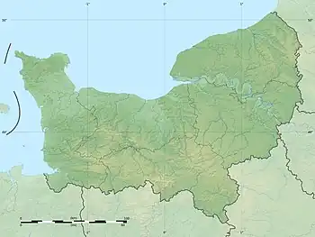 Oison (river) is located in Normandy