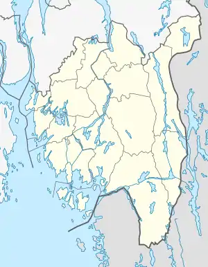 Ørsjøen is located in Østfold