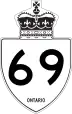 Highway 69 marker