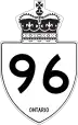 Highway 96 marker