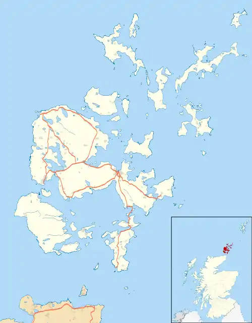 Skaill House is located in Orkney Islands