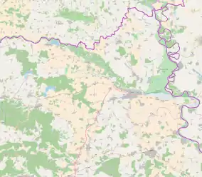 Zeleno Polje is located in Osijek-Baranja County