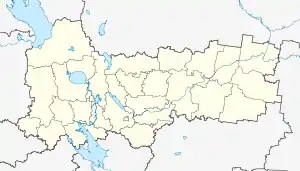 Mikheyevskaya is located in Vologda Oblast