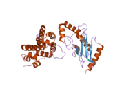 2gro: Crystal Structure of human RanGAP1-Ubc9-N85Q