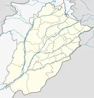 Tandlianwala is located in Punjab, Pakistan