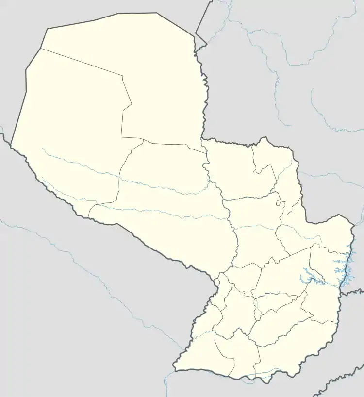 Guarambaré is located in Paraguay