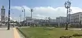 View of the main access of the station Place des Martyrs metro Algiers.