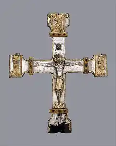 Cross of San Salvador de Fuentes, late 11th – early 12th century, Asturias, Spain