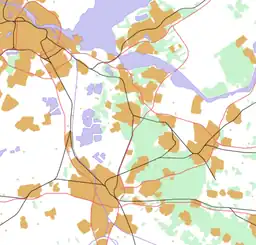 Baarn is located in Northeastern Randstad